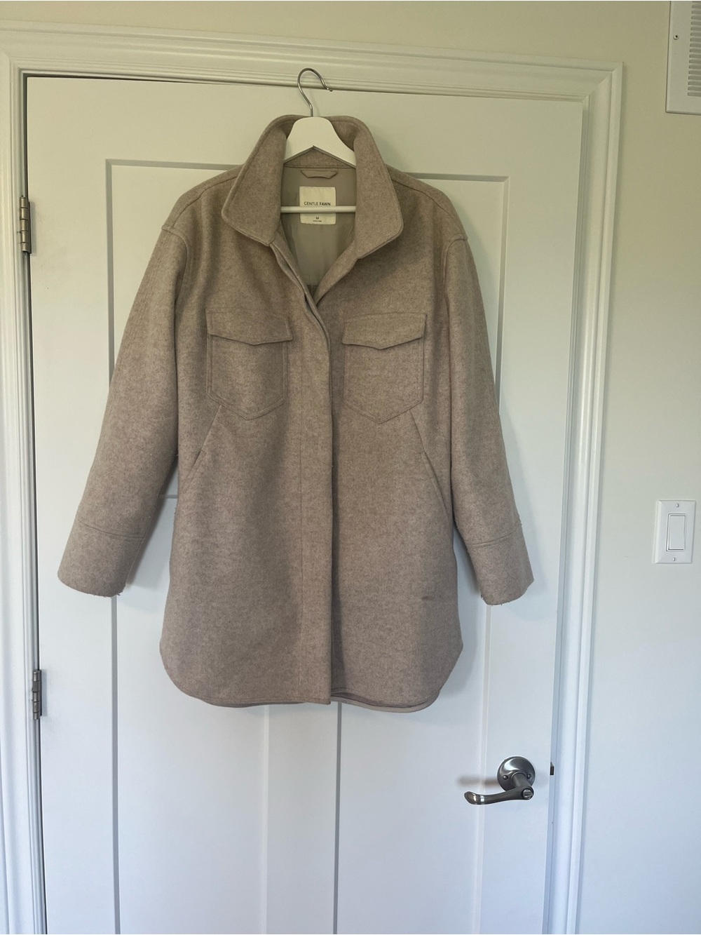 Gentle Fawn Taupe Shacket
